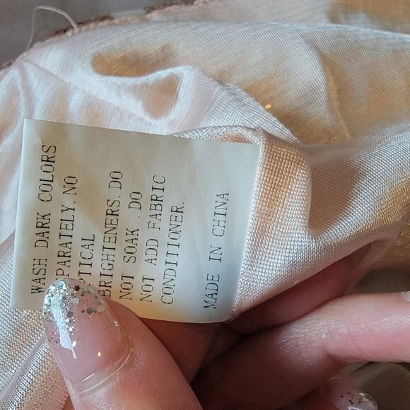 Sparkly mini dress, fits like size S - Picture 6 of 6